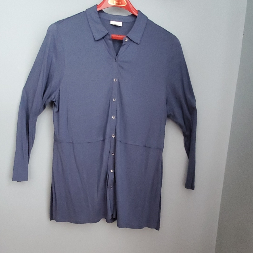 J.Jill button down knit tunic